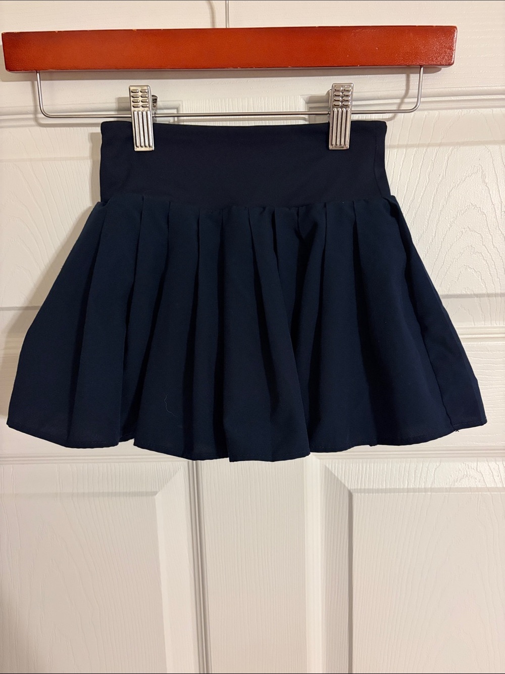 Old Navy Girls High-Waisted Pleated Performance Skort Kids XS 5 Navy